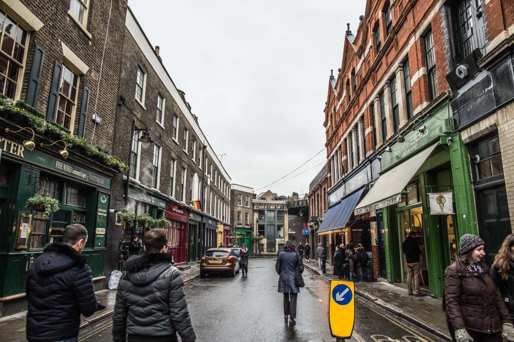 Outside of Borough Market