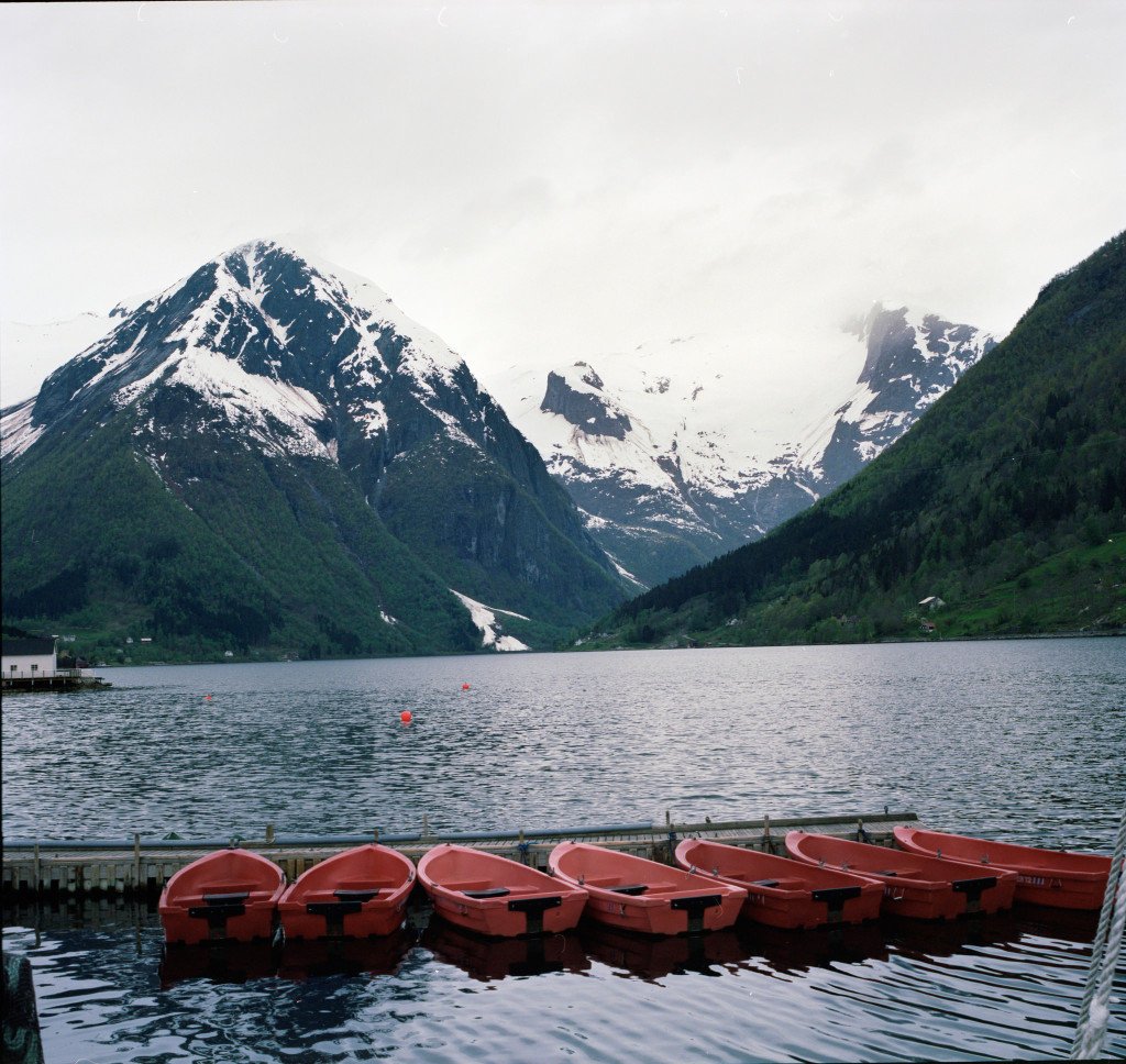 Balestrand's harbor