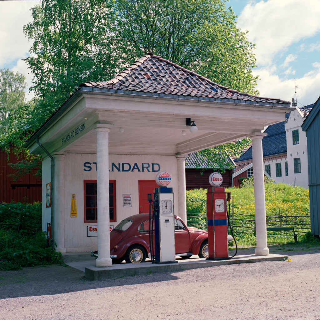 We really enjoyed the Cultural Museum on Bygdoy in Oslo. Here is an example of a small town in the 70s.